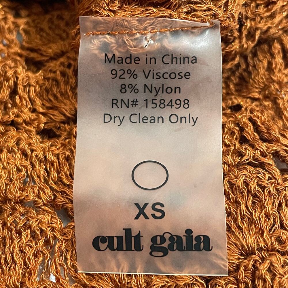Cult Gaia Demi Knit Dress - Spice - XS - Picture 8 of 15